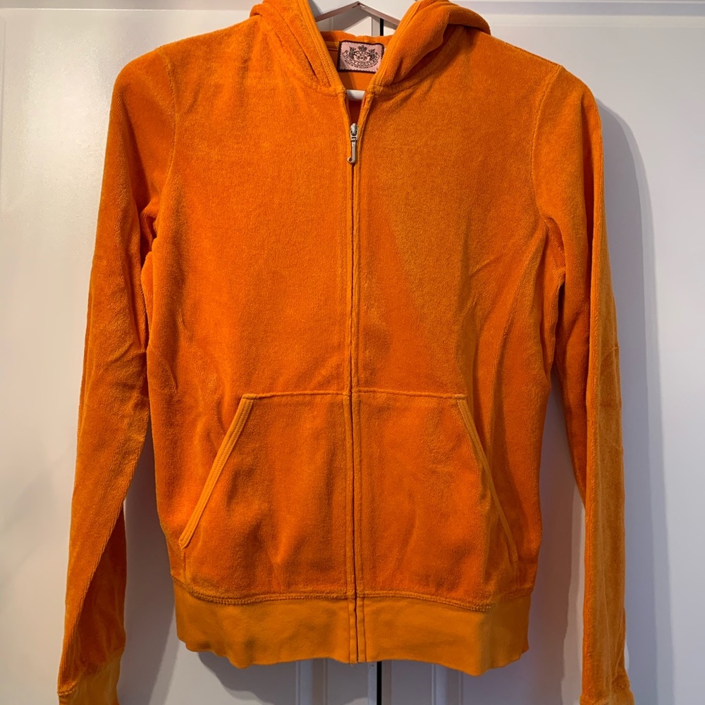 Juicy Couture Terry Cloth Zip Up Hoodie